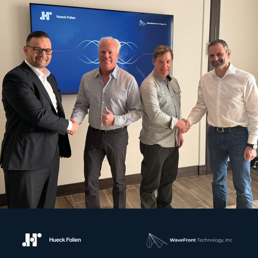 WaveFront Technology Joins the Hueck Folien Group to Accelerate Global Security Innovation